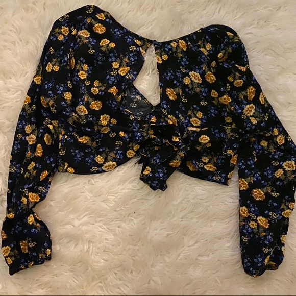 Floral crop top - Picture 4 of 5